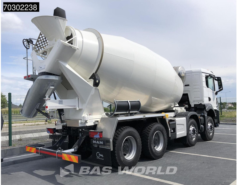 MAN TGS 41.400 8X4 10m3 FML mixer Steelsuspension Manual Airco EURO 2 - Betonmixer: afbeelding 5 MAN TGS 41.400 8X4 10m3 FML mixer Steelsuspension Manual Airco EURO 2 - Betonmixer: afbeelding 5