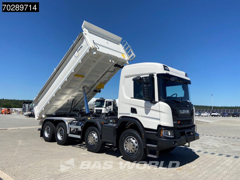 Scania P420 8X4 NEW! 13,5m3 3-way tipper Hardox450 Steel Steelsuspension Euro 6 - Kipper vrachtwagen: afbeelding 3 Scania P420 8X4 NEW! 13,5m3 3-way tipper Hardox450 Steel Steelsuspension Euro 6 - Kipper vrachtwagen: afbeelding 3