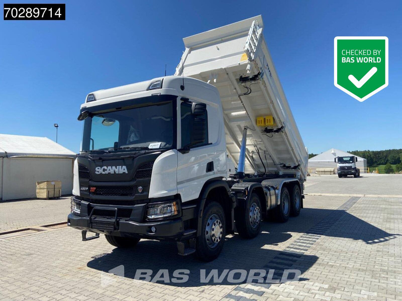 Scania P420 8X4 NEW! 13,5m3 3-way tipper Hardox450 Steel Steelsuspension Euro 6 - Kipper vrachtwagen: afbeelding 1 Scania P420 8X4 NEW! 13,5m3 3-way tipper Hardox450 Steel Steelsuspension Euro 6 - Kipper vrachtwagen: afbeelding 1