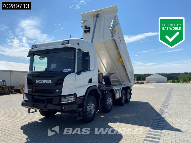 Scania P420 8X4 NEW! 18m3 Steel tipper Steelsuspension Automatic Euro 6 - Kipper vrachtwagen: afbeelding 1 Scania P420 8X4 NEW! 18m3 Steel tipper Steelsuspension Automatic Euro 6 - Kipper vrachtwagen: afbeelding 1