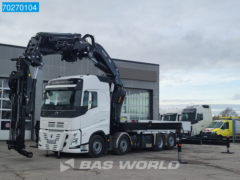Volvo FH 460 8X2 Effer 1000 9S + 6S Kran + Fly-Jib Liftachse VEB+ Euro 6 - Vrachtwagen met open laadbak, Kraanwagen: afbeelding 2 Volvo FH 460 8X2 Effer 1000 9S + 6S Kran + Fly-Jib Liftachse VEB+ Euro 6 - Vrachtwagen met open laadbak, Kraanwagen: afbeelding 2