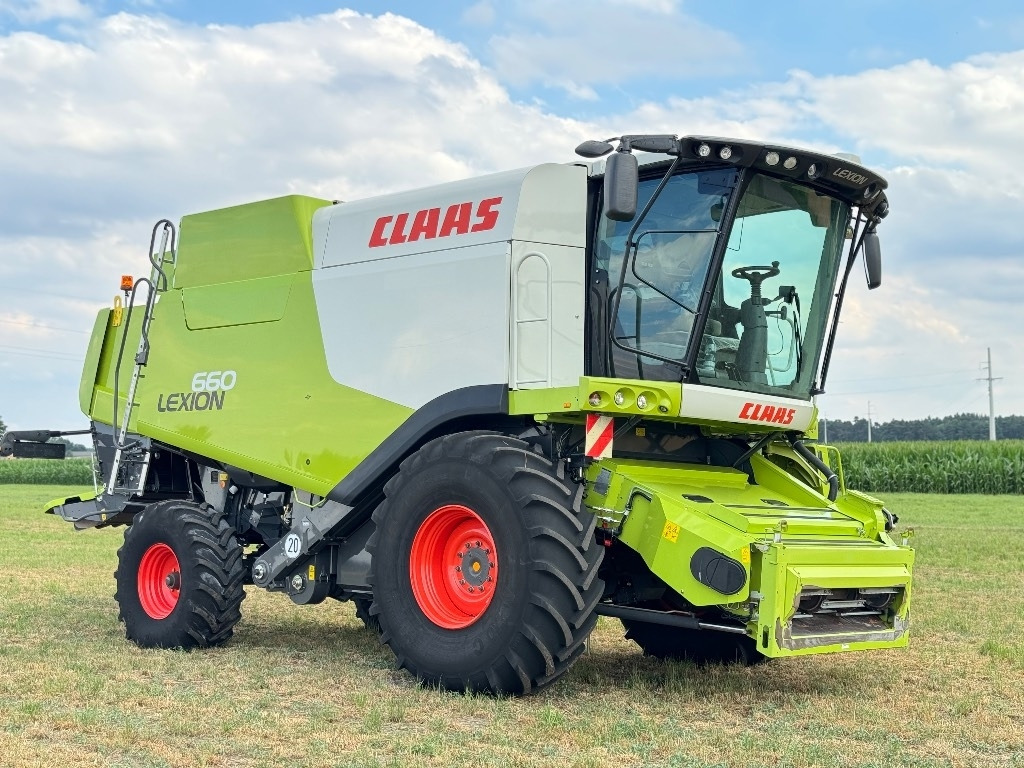 Claas Lexion 660 + claas vario 750 - Maaidorser: afbeelding 1 Claas Lexion 660 + claas vario 750 - Maaidorser: afbeelding 1