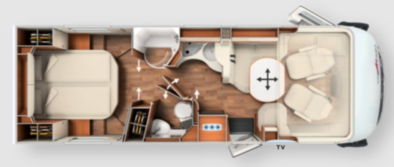 Carthago Chic C-Line I 5.0 QB L - Integraal camper: afbeelding 2 Carthago Chic C-Line I 5.0 QB L - Integraal camper: afbeelding 2
