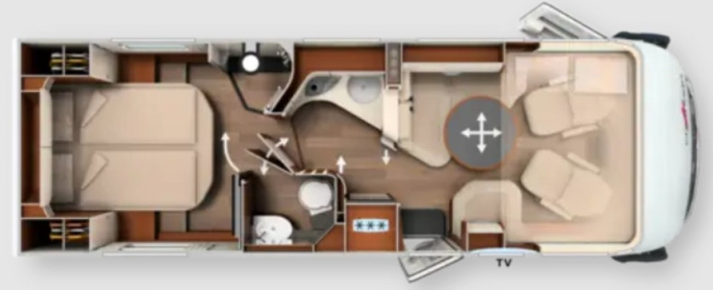 Carthago Chic E-Line I 51 QB - Integraal camper: afbeelding 1 Carthago Chic E-Line I 51 QB - Integraal camper: afbeelding 1
