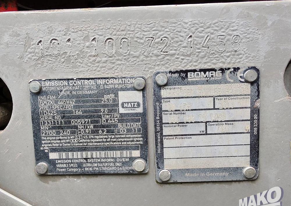 Wals Bomag BW65H: afbeelding 6