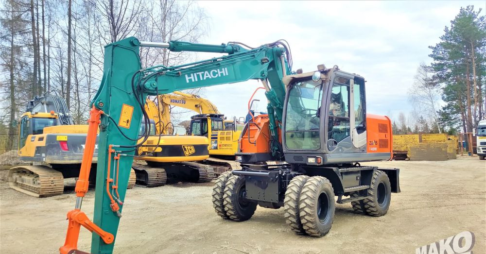 Mobiele graafmachine Hitachi ZX140W-3: afbeelding 7