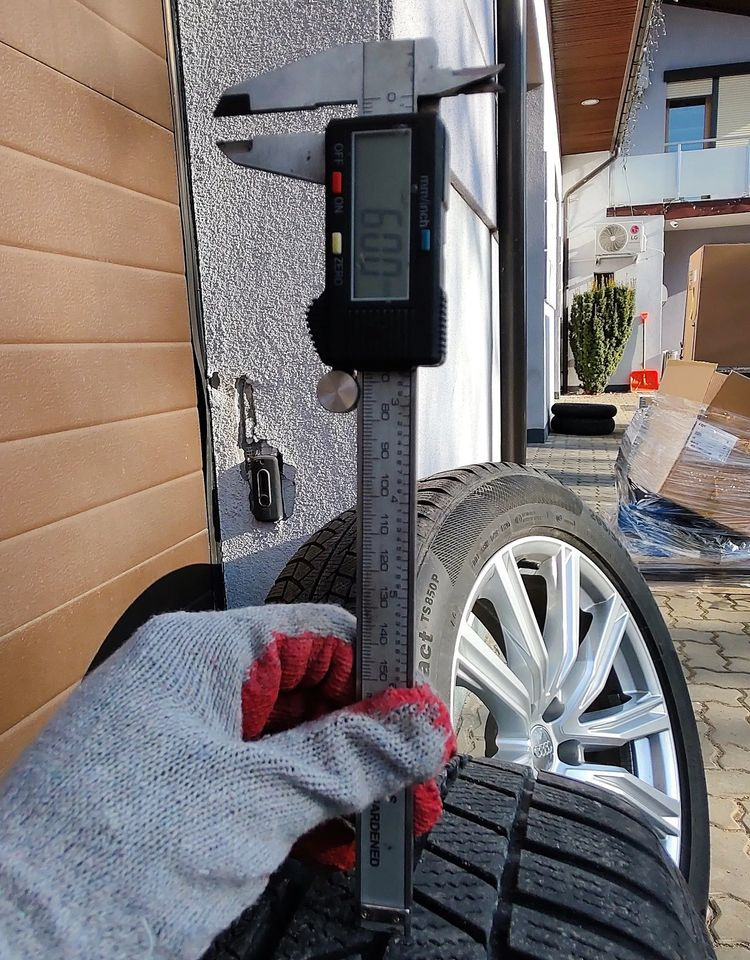 Complete wiel voor Personenwagen Koła felgi aluminiowe Audi Q8 SQ8 z oponami zimowymi Continental WinterContact TS850P 265/50 R20 H XL: afbeelding 15