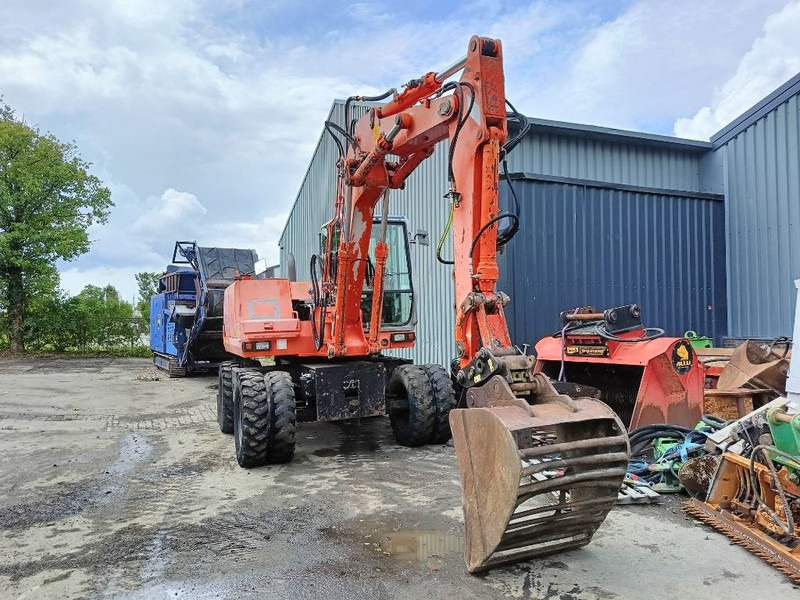 FIAT-HITACHI FH120W bandenkraan Wheel Excavator graafmachine - Mobiele graafmachine: afbeelding 3 FIAT-HITACHI FH120W bandenkraan Wheel Excavator graafmachine - Mobiele graafmachine: afbeelding 3