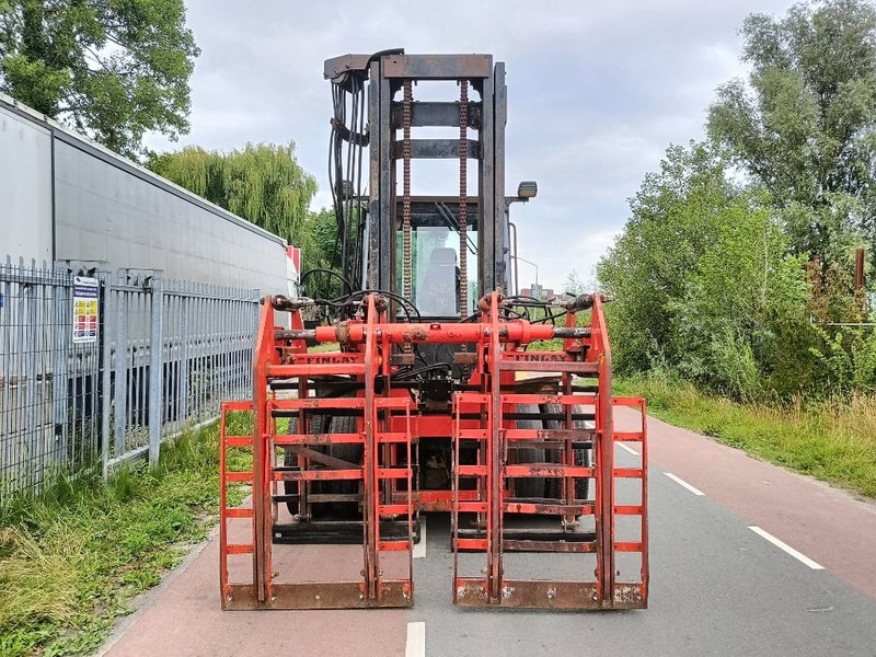 Hyster H 12.00 XL 12 ton heftruck met stenenklem forklift - Diesel heftruck: afbeelding 4 Hyster H 12.00 XL 12 ton heftruck met stenenklem forklift - Diesel heftruck: afbeelding 4