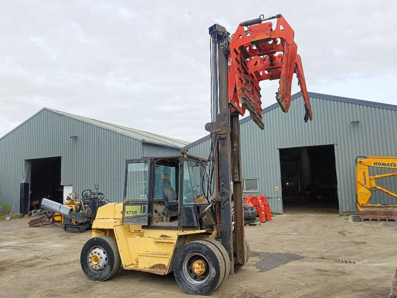 Hyster H 12.00 XL 12 ton heftruck met stenenklem forklift - Diesel heftruck: afbeelding 2 Hyster H 12.00 XL 12 ton heftruck met stenenklem forklift - Diesel heftruck: afbeelding 2