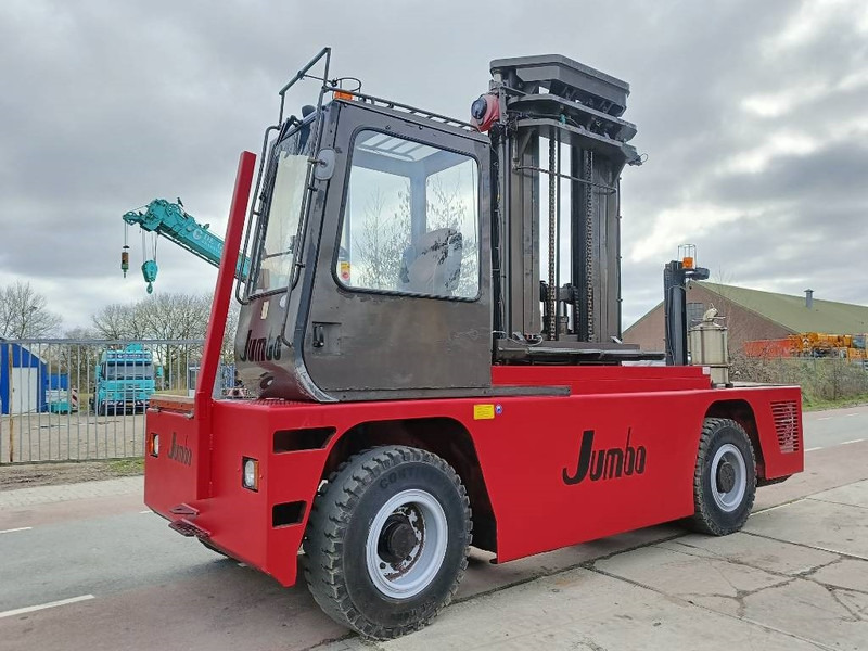 Jumbo J/SH 120/14/75 zijlader side forklift stapler 12 T - Zijlader: afbeelding 2 Jumbo J/SH 120/14/75 zijlader side forklift stapler 12 T - Zijlader: afbeelding 2