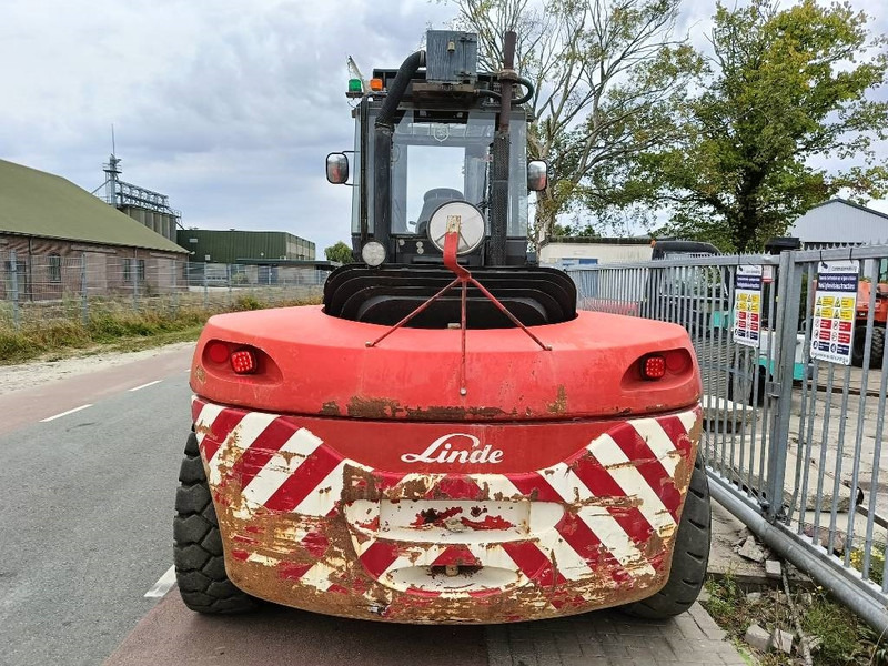 Linde H160 diesel 16T heftruck forklift stapler low mast - Diesel heftruck: afbeelding 4 Linde H160 diesel 16T heftruck forklift stapler low mast - Diesel heftruck: afbeelding 4
