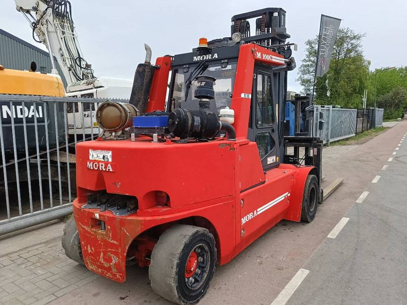 MORA M 100 C 10 ton heftrucl forklift stapler lpg gas - LPG heftruck: afbeelding 5 MORA M 100 C 10 ton heftrucl forklift stapler lpg gas - LPG heftruck: afbeelding 5