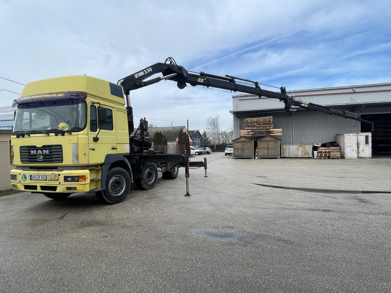 MAN F2000 413 6x2 Manual CRANE Hiab 330+jib 90 21m - Trekker: afbeelding 5 MAN F2000 413 6x2 Manual CRANE Hiab 330+jib 90 21m - Trekker: afbeelding 5