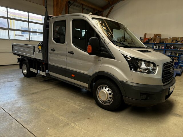 FORD Transit FT 350L Doka TdCI 1.2t Fassi Kran - Bestelwagen met open laadbak, Bestelwagen met dubbele cabine: afbeelding 4 FORD Transit FT 350L Doka TdCI 1.2t Fassi Kran - Bestelwagen met open laadbak, Bestelwagen met dubbele cabine: afbeelding 4