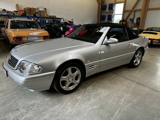 Cabrio MERCEDES-BENZ SL 320 /280 R 129 Scheckheft Mercedes: afbeelding 12