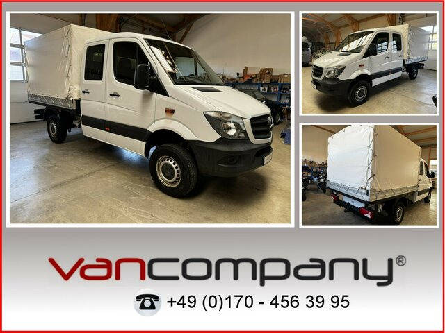 MERCEDES-BENZ Sprinter 316 CDI Doka 4x4 Allrad Plane... - Huifzeil bedrijfswagen, Bestelwagen met dubbele cabine: afbeelding 1 MERCEDES-BENZ Sprinter 316 CDI Doka 4x4 Allrad Plane... - Huifzeil bedrijfswagen, Bestelwagen met dubbele cabine: afbeelding 1