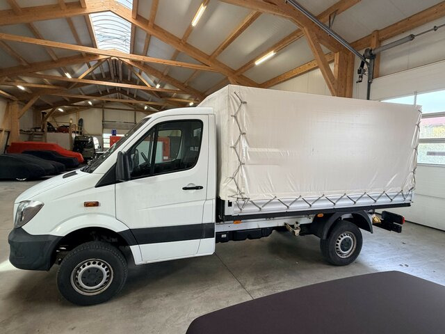 MERCEDES-BENZ Sprinter 316 CDI Pritsche 4x4 Allrad Plane... - Huifzeil bedrijfswagen: afbeelding 2 MERCEDES-BENZ Sprinter 316 CDI Pritsche 4x4 Allrad Plane... - Huifzeil bedrijfswagen: afbeelding 2