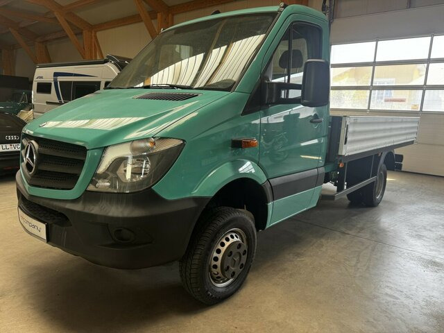 MERCEDES-BENZ Sprinter 513 CDI 4x4 Allrad Pritsche AHK 3.5t - Bestelwagen met open laadbak: afbeelding 1 MERCEDES-BENZ Sprinter 513 CDI 4x4 Allrad Pritsche AHK 3.5t - Bestelwagen met open laadbak: afbeelding 1