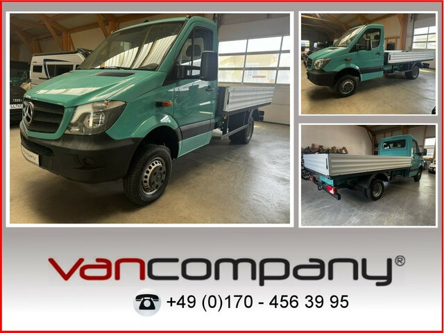 MERCEDES-BENZ Sprinter 513 CDI 4x4 Allrad Pritsche Top!... - Bestelwagen met open laadbak: afbeelding 1 MERCEDES-BENZ Sprinter 513 CDI 4x4 Allrad Pritsche Top!... - Bestelwagen met open laadbak: afbeelding 1