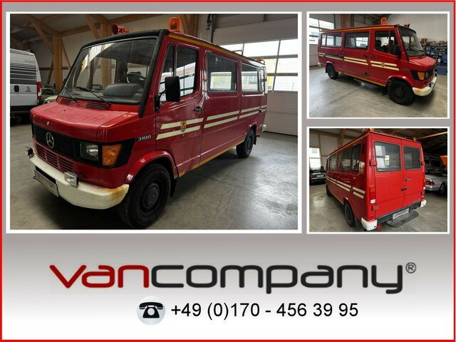 MERCEDES-BENZ T1 310 D Bremer Kombi Feuerwehr1. Hand... - Minibus, Personenvervoer: afbeelding 1 MERCEDES-BENZ T1 310 D Bremer Kombi Feuerwehr1. Hand... - Minibus, Personenvervoer: afbeelding 1