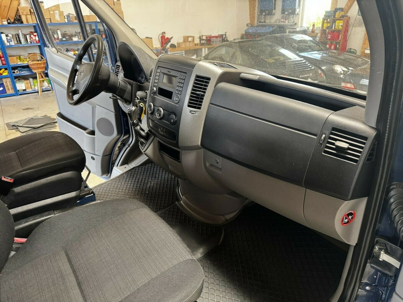 Bestelwagen met open laadbak, Bestelwagen met dubbele cabine Mercedes-Benz Sprinter 313 CDI Doka 4x4 Autom. AHK 3.5t: afbeelding 22