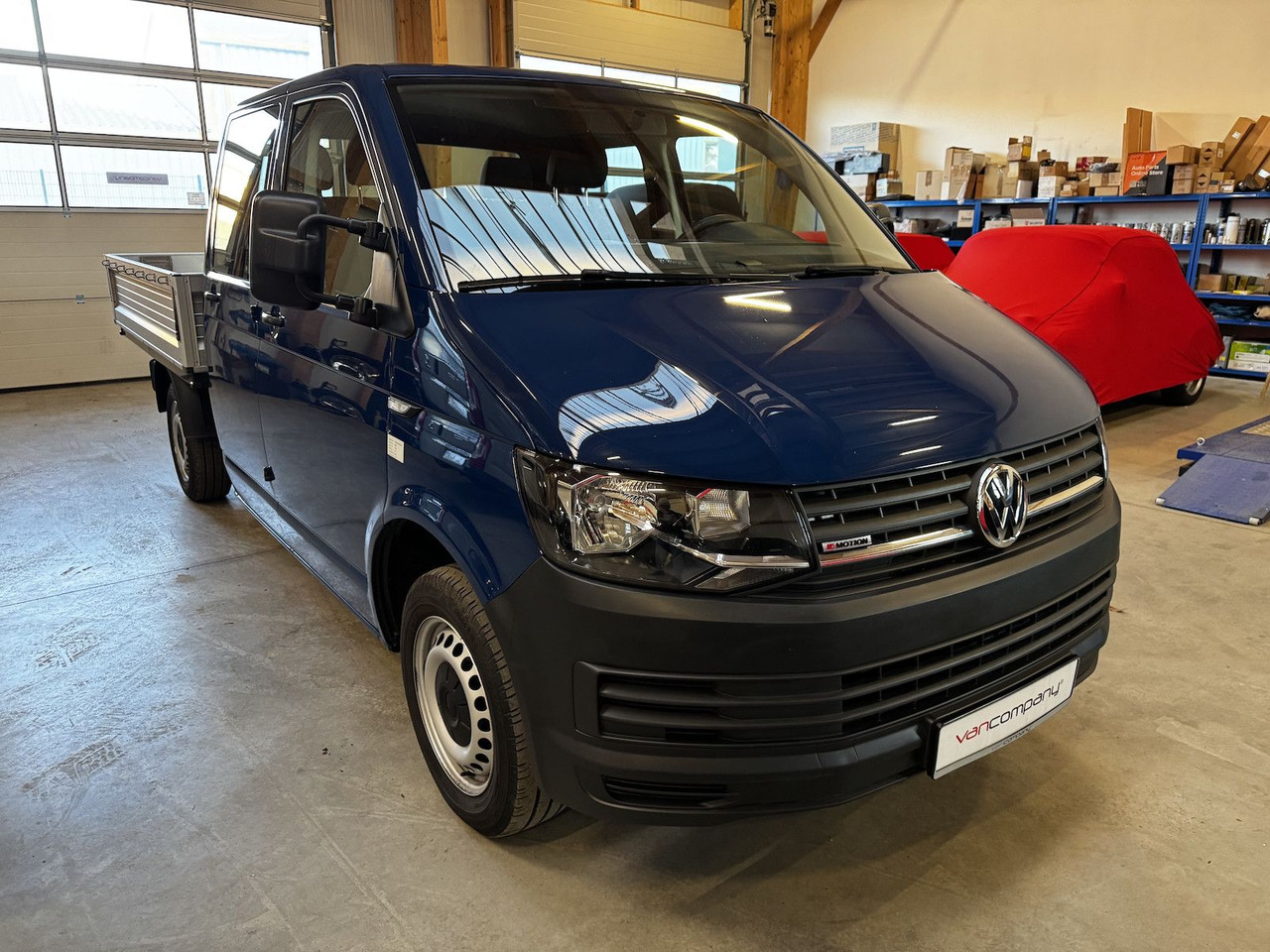 Volkswagen T6 Doka Pritsche 2.0 TDI 4Motion 4x4 indienblau - Bestelwagen met open laadbak: afbeelding 3 Volkswagen T6 Doka Pritsche 2.0 TDI 4Motion 4x4 indienblau - Bestelwagen met open laadbak: afbeelding 3