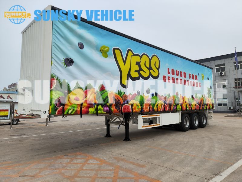 HOWO 13 meters curtain side semi trailer - Schuifzeiloplegger: afbeelding 1 HOWO 13 meters curtain side semi trailer - Schuifzeiloplegger: afbeelding 1