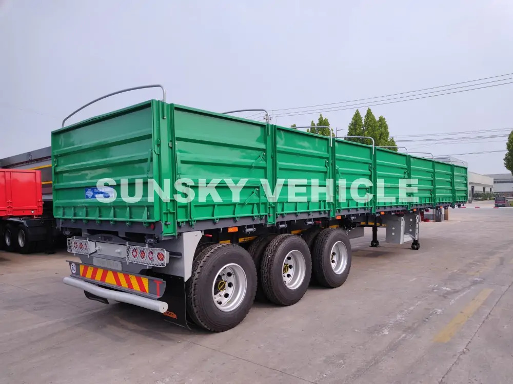 SUNSKY HENRED TYPRE DROPSIDE TRAILER - Vlakke/ Open oplegger: afbeelding 4 SUNSKY HENRED TYPRE DROPSIDE TRAILER - Vlakke/ Open oplegger: afbeelding 4