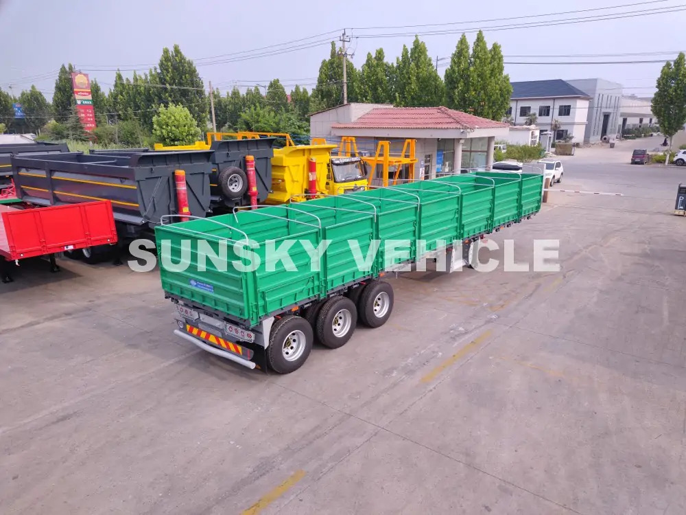 SUNSKY HENRED TYPRE DROPSIDE TRAILER - Vlakke/ Open oplegger: afbeelding 2 SUNSKY HENRED TYPRE DROPSIDE TRAILER - Vlakke/ Open oplegger: afbeelding 2