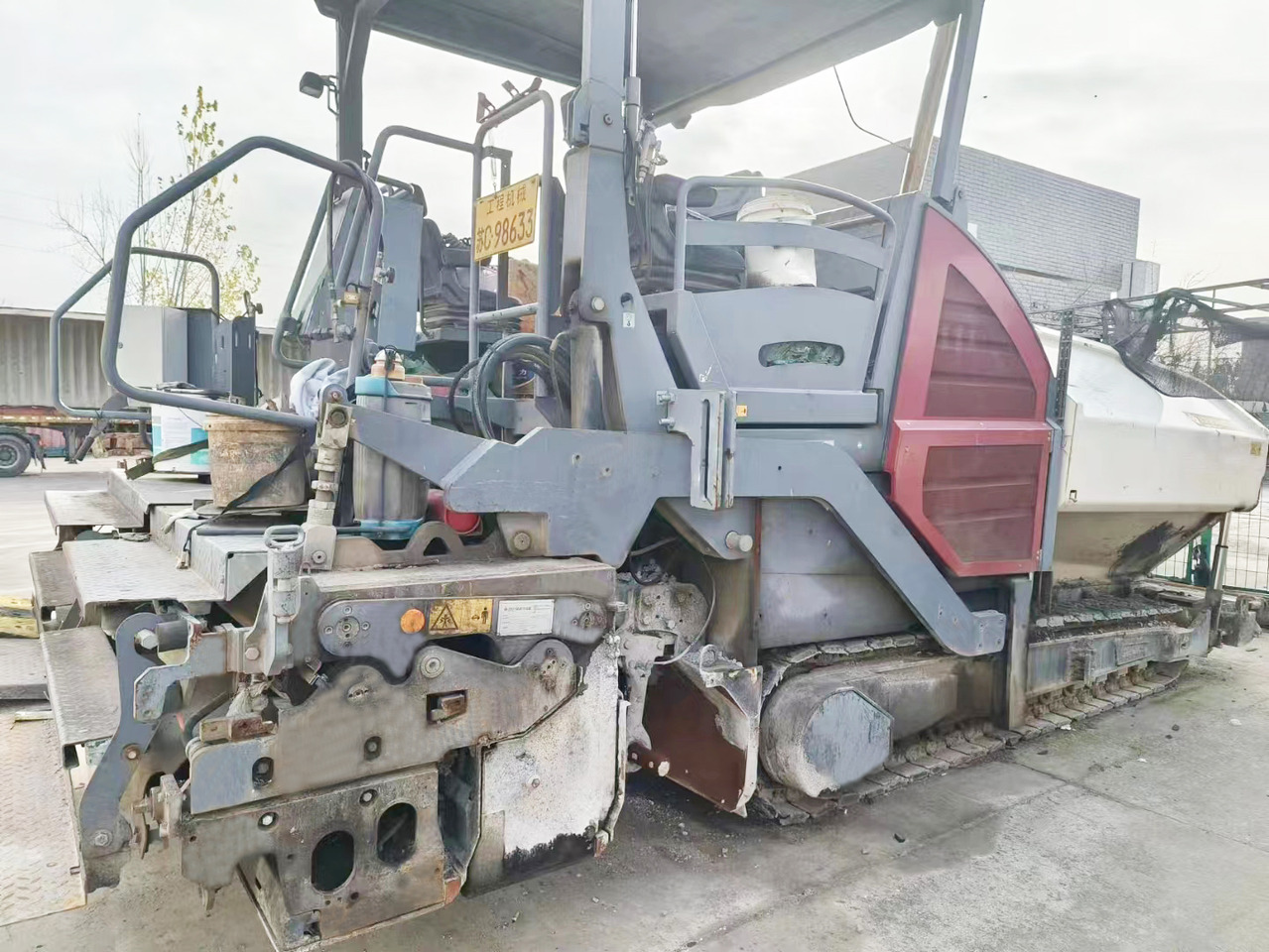 DYNAPAC F3030 Used Asphalt Paver For Sale - Asfaltafwerkmachine: afbeelding 4 DYNAPAC F3030 Used Asphalt Paver For Sale - Asfaltafwerkmachine: afbeelding 4