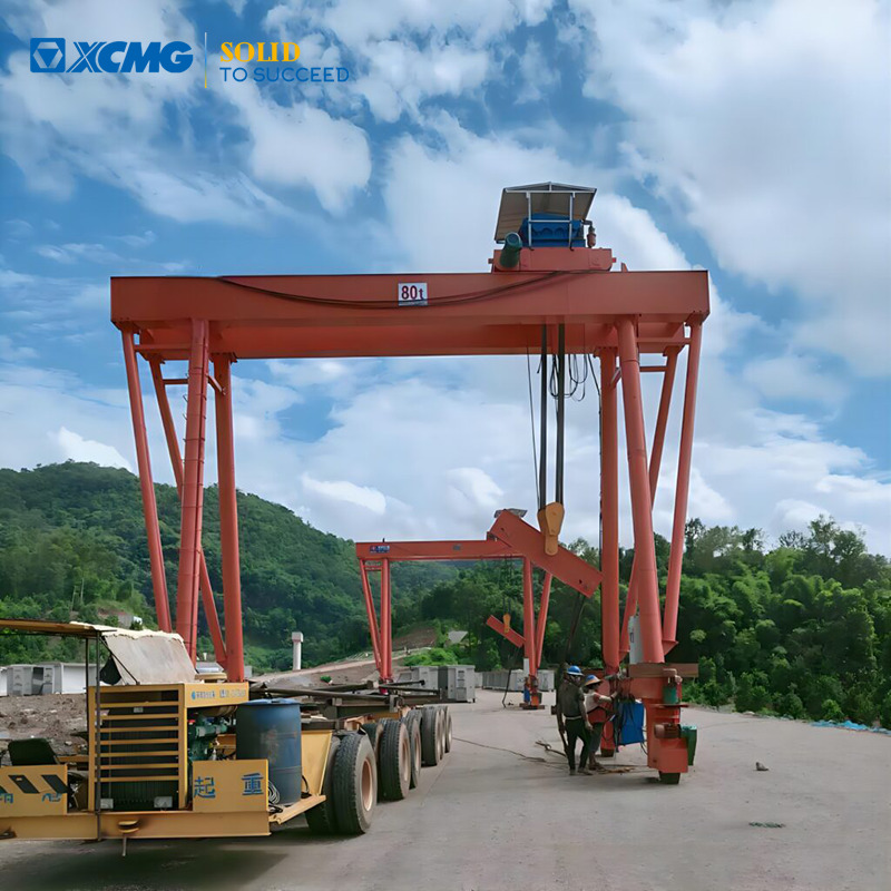 XCMG Double girder tyre gantry crane - Portaalkraan: afbeelding 1 XCMG Double girder tyre gantry crane - Portaalkraan: afbeelding 1