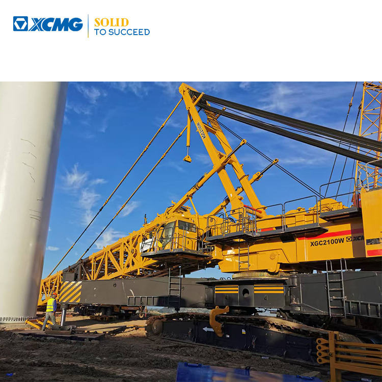 XCMG Official Construction Mobile Crane XGC2100W 110Ton Used Hydraulic Crawler Crane - Rupskraan: afbeelding 1 XCMG Official Construction Mobile Crane XGC2100W 110Ton Used Hydraulic Crawler Crane - Rupskraan: afbeelding 1