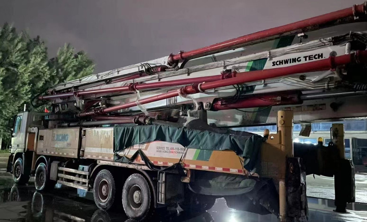 XCMG Official Hb58V Used 58m Mobile Concrete Pump Truck Second Hand 2019 - Betonpomp: afbeelding 3 XCMG Official Hb58V Used 58m Mobile Concrete Pump Truck Second Hand 2019 - Betonpomp: afbeelding 3