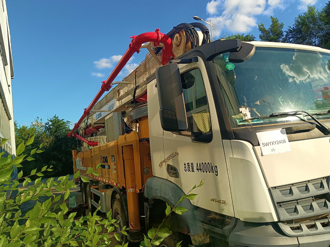 XCMG Official Schwing Concrete Pump HB58V 58m Mobile Hydraulic Used Concrete Pump Truck For Sale - Betonpomp: afbeelding 3 XCMG Official Schwing Concrete Pump HB58V 58m Mobile Hydraulic Used Concrete Pump Truck For Sale - Betonpomp: afbeelding 3