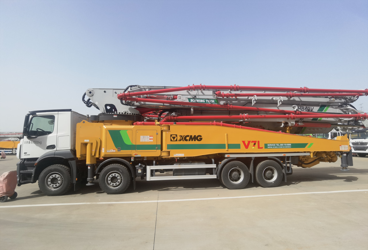 XCMG Official Schwing Concrete Pump HB62V Used Telescopic Concrete Pump Truck Price - Betonpomp: afbeelding 3 XCMG Official Schwing Concrete Pump HB62V Used Telescopic Concrete Pump Truck Price - Betonpomp: afbeelding 3