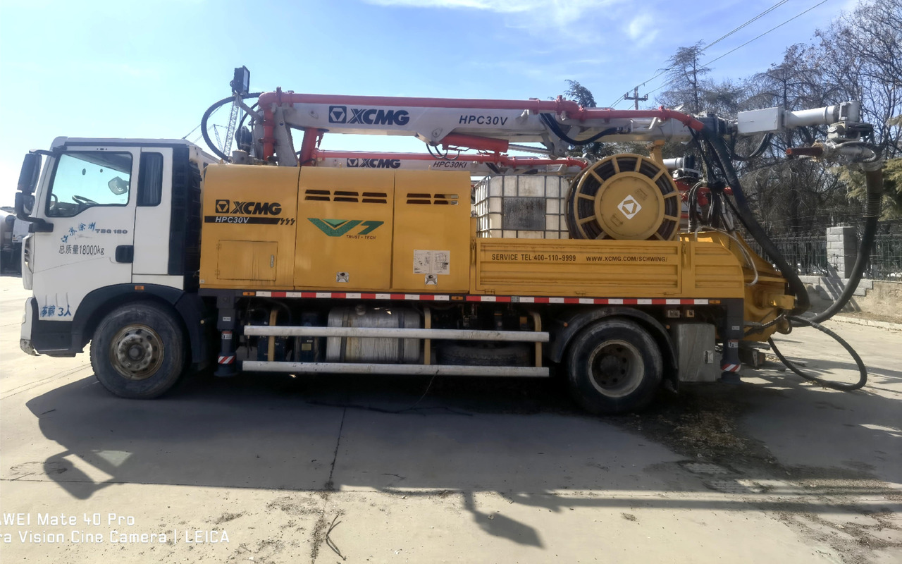 XCMG Official Schwing HPC30V Used Truck Mounted Concrete Spraying Machine For Sale - Betonmachine: afbeelding 2 XCMG Official Schwing HPC30V Used Truck Mounted Concrete Spraying Machine For Sale - Betonmachine: afbeelding 2