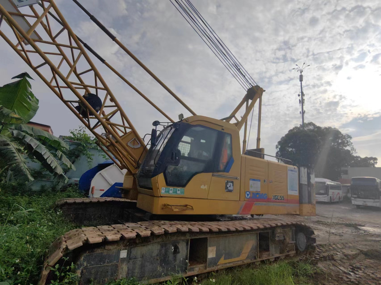 XCMG Official Second Hand Mini Crawler Crane XGC55 Used Mobile Crane For Sale - Rupskraan: afbeelding 3 XCMG Official Second Hand Mini Crawler Crane XGC55 Used Mobile Crane For Sale - Rupskraan: afbeelding 3