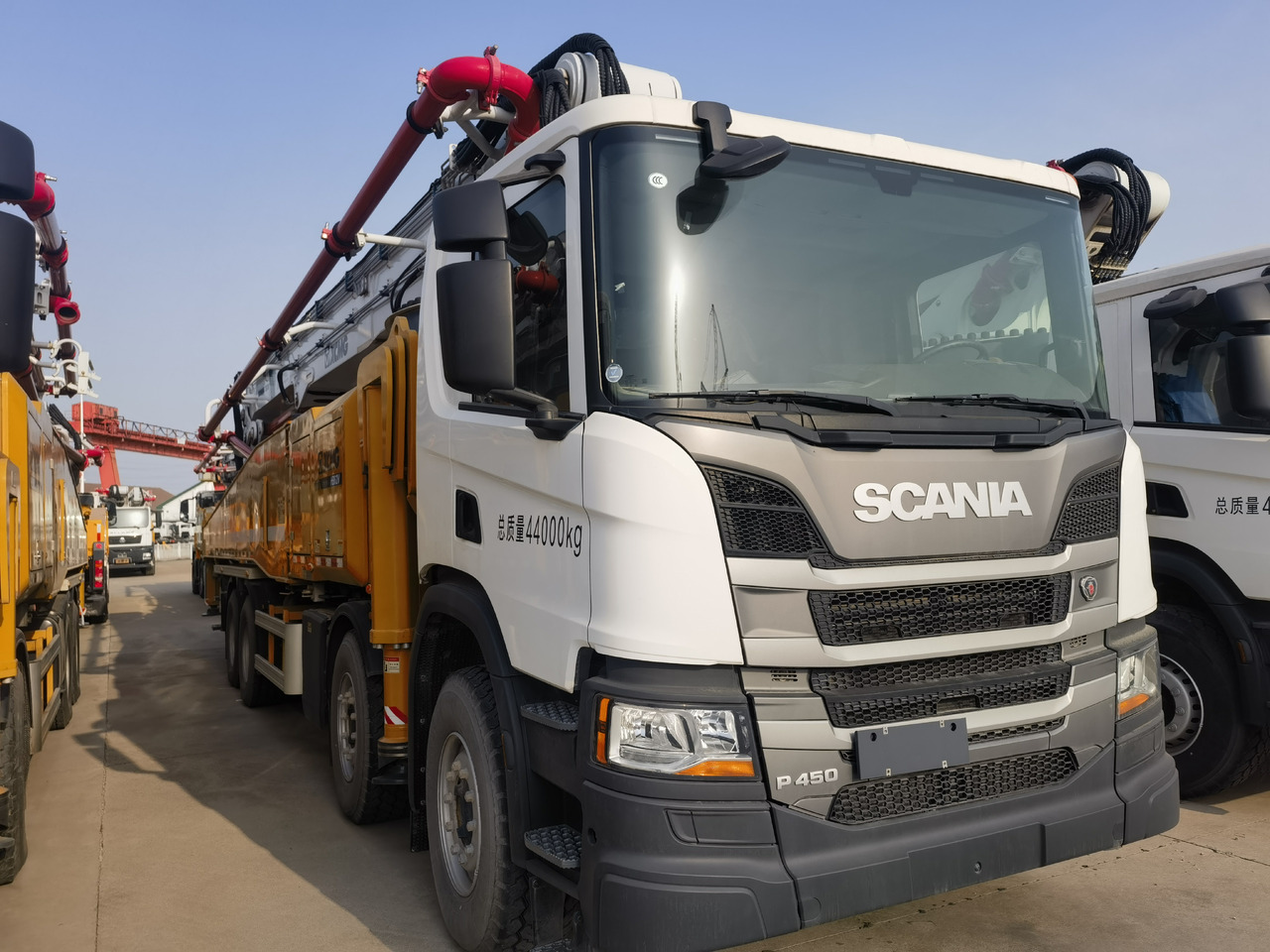 XCMG Official Used Diesel Concrete Pump 62m HB62V Truck-mounted Concrete Pump Hot Sale - Betonpomp: afbeelding 2 XCMG Official Used Diesel Concrete Pump 62m HB62V Truck-mounted Concrete Pump Hot Sale - Betonpomp: afbeelding 2