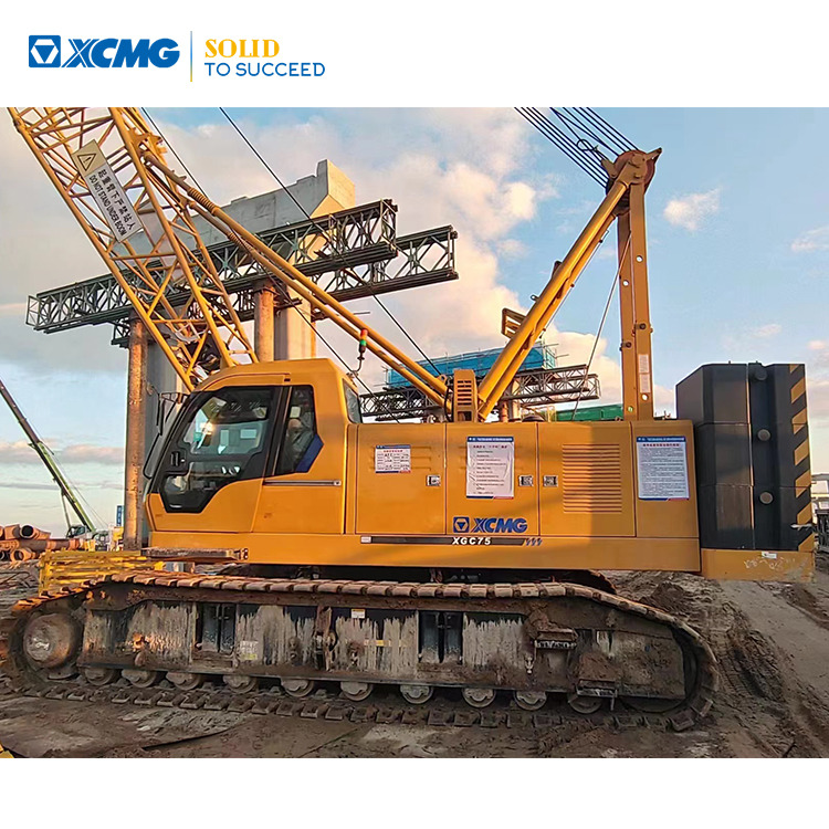 XCMG Official Used Mini Mobile Crane XGC75 75 Ton Crawler Crane With Cheap Price - Rupskraan: afbeelding 1 XCMG Official Used Mini Mobile Crane XGC75 75 Ton Crawler Crane With Cheap Price - Rupskraan: afbeelding 1