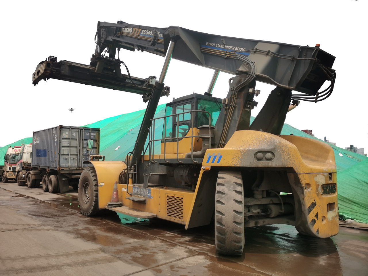 XCMG Official Used Mobile Reach Stacker 45 Tons XCS4531K For Container Price List - Reach stacker: afbeelding 4 XCMG Official Used Mobile Reach Stacker 45 Tons XCS4531K For Container Price List - Reach stacker: afbeelding 4