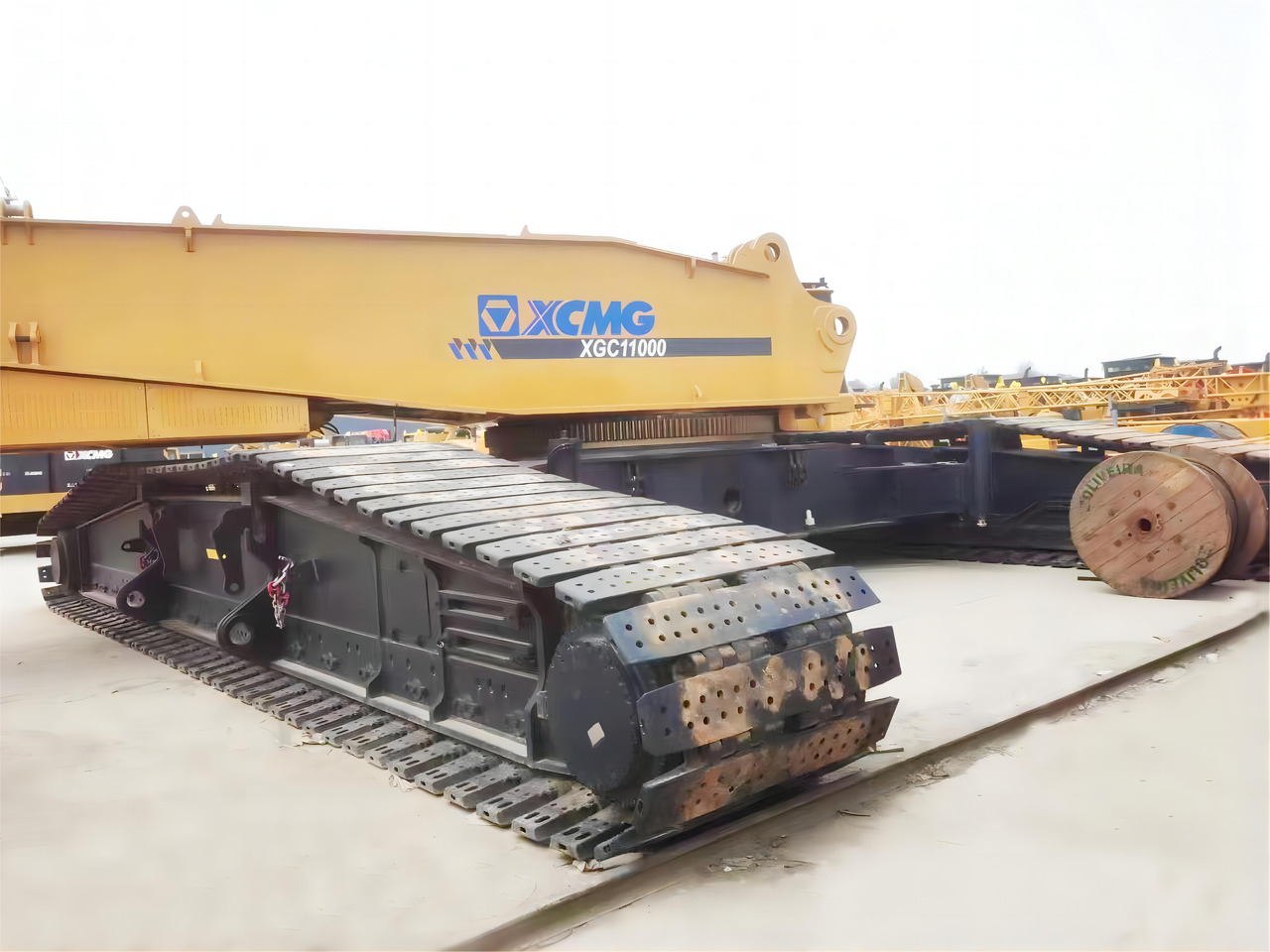 XCMG Official XGC11000 Used Crawler Crane Truck Mobile Crane For Sale - Rupskraan: afbeelding 4 XCMG Official XGC11000 Used Crawler Crane Truck Mobile Crane For Sale - Rupskraan: afbeelding 4