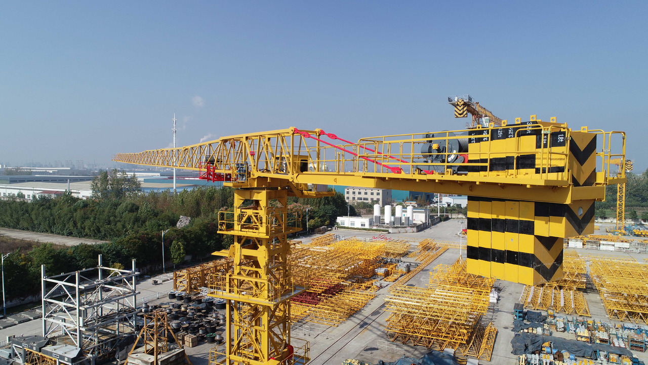 XCMG Official XGT6515B-10S 10Ton 60-meter Construction Buliding Flat Top Tower Crane In Stock - Torenkraan: afbeelding 4 XCMG Official XGT6515B-10S 10Ton 60-meter Construction Buliding Flat Top Tower Crane In Stock - Torenkraan: afbeelding 4