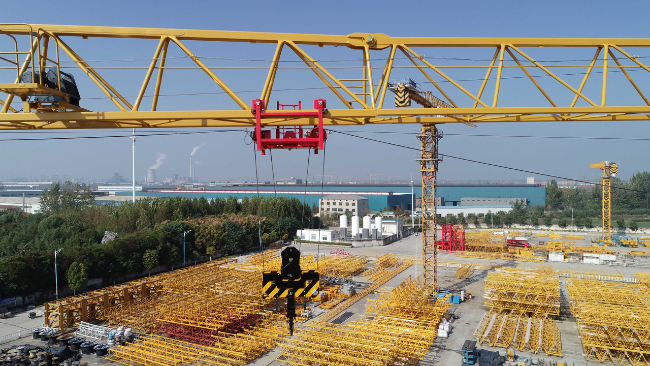 XCMG Official XGT6515B-10S 10Ton 60-meter Construction Buliding Flat Top Tower Crane In Stock - Torenkraan: afbeelding 3 XCMG Official XGT6515B-10S 10Ton 60-meter Construction Buliding Flat Top Tower Crane In Stock - Torenkraan: afbeelding 3