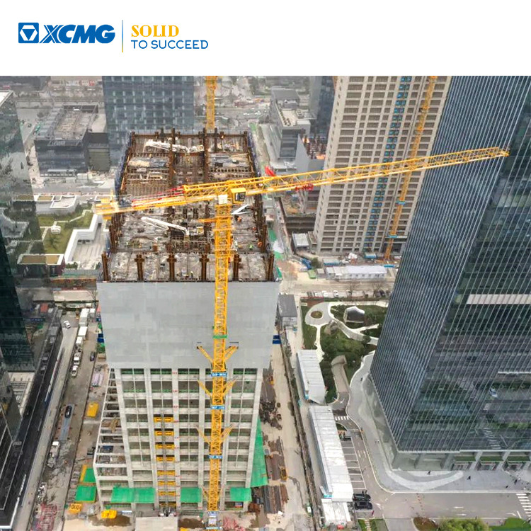 Torenkraan XCMG Official XGT7528A-18S1 18 Ton Building Lifting Flat Tower Crane Price: afbeelding 1