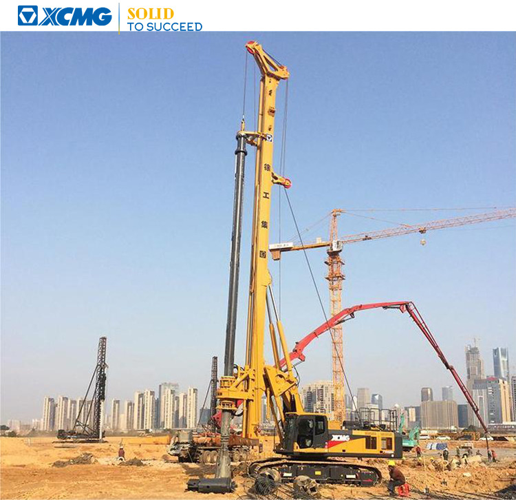 XCMG XCMG Officail XR220D used hydraulic rotary drilling rig for sale - Boormachine: afbeelding 1 XCMG XCMG Officail XR220D used hydraulic rotary drilling rig for sale - Boormachine: afbeelding 1
