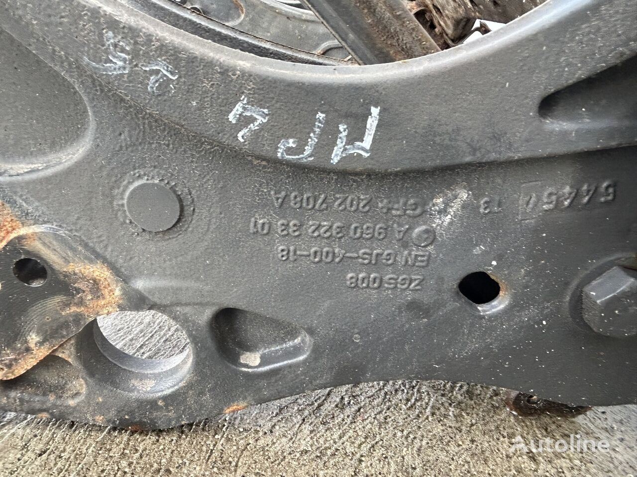 KOMPLETNE ZAWIESZENIE KABINY Mercedes-Benz ACTROS MP4 truck - Ophanging voor Vrachtwagen: afbeelding 5 KOMPLETNE ZAWIESZENIE KABINY Mercedes-Benz ACTROS MP4 truck - Ophanging voor Vrachtwagen: afbeelding 5