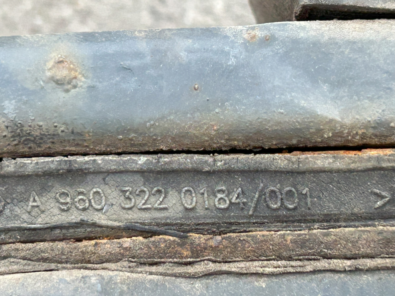MERCEDES 2-LEAF SPRING MERCEDES ACTROS - Bladvering: afbeelding 3 MERCEDES 2-LEAF SPRING MERCEDES ACTROS - Bladvering: afbeelding 3