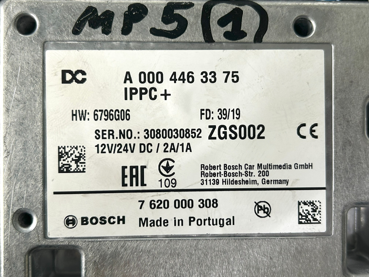 MERCEDES ACTROS MP5 IPPC+ CONTROLLER - ECU voor Vrachtwagen: afbeelding 4 MERCEDES ACTROS MP5 IPPC+ CONTROLLER - ECU voor Vrachtwagen: afbeelding 4