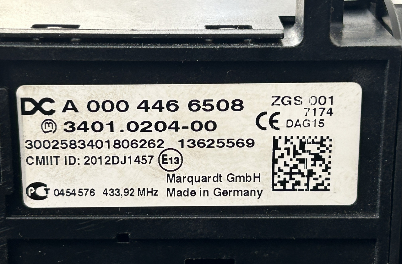 MERCEDES-BENZ ACTROS MP4 START/STOP IGNITION SWITCH - Instrumentenpaneel voor Vrachtwagen: afbeelding 5 MERCEDES-BENZ ACTROS MP4 START/STOP IGNITION SWITCH - Instrumentenpaneel voor Vrachtwagen: afbeelding 5